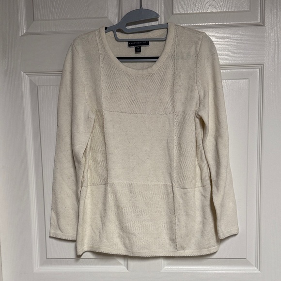 Karen Scott Sweaters - White Long Sleeve Sweater